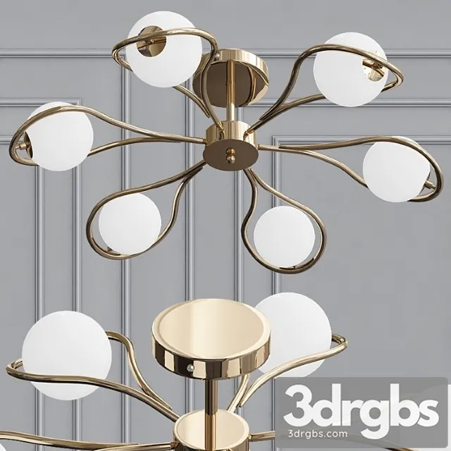 Camomile chandelier 3dsmax Download