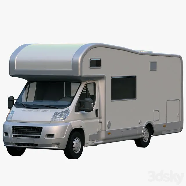 Camper motorhome (Peugeot Boxer Maxi Fiat Ducato Maxi Citroen Jumper Maxi) 3dsMax Model