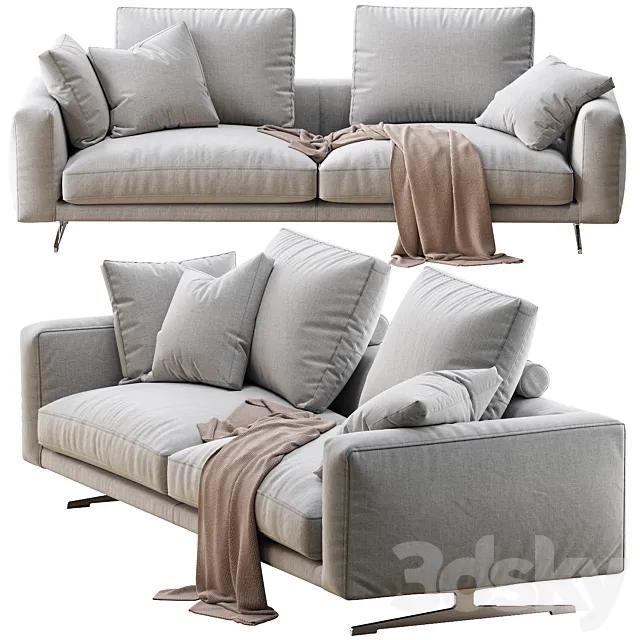 Campiello sofa by Flexform 3DSMax File