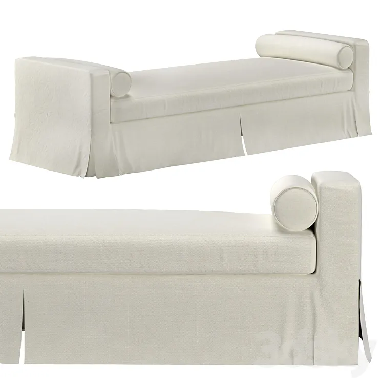 canaan bench 3DS Max