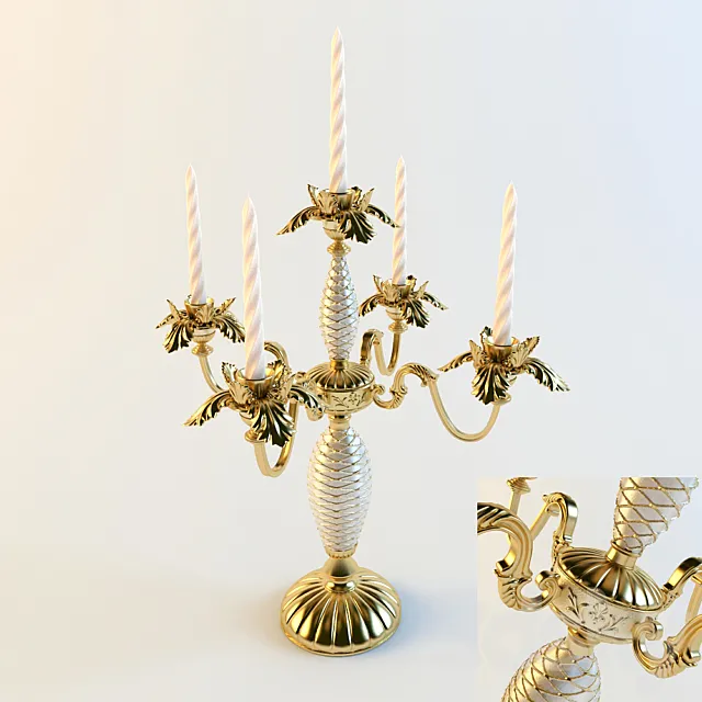 Candelabrum 3ds Max