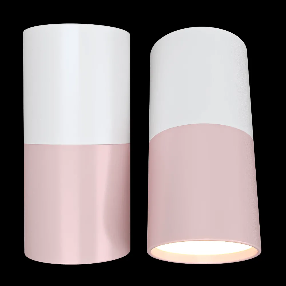 Candellux Lighting – Ceiling fixture white and pink GU10 Tube 3ds Max