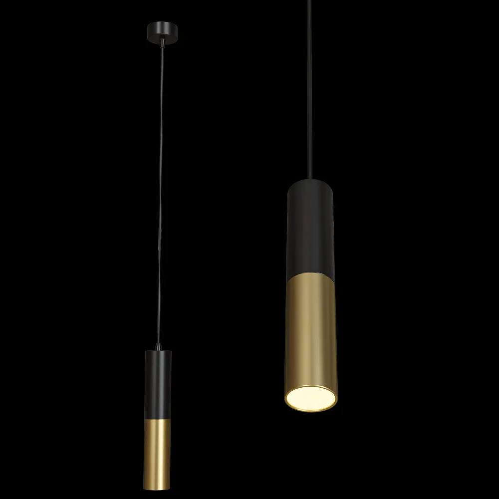 Candellux Lighting – Ceiling lamp black gold 31-77677 3ds Max