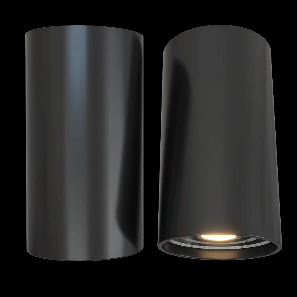 Candellux Lighting – Ceiling lamp Tuba black 3ds Max