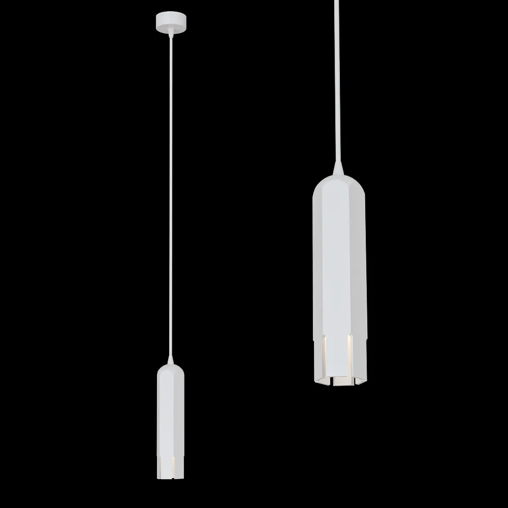 Candellux Lighting – Pendant lamp White Tuba 31-77684 3ds Max