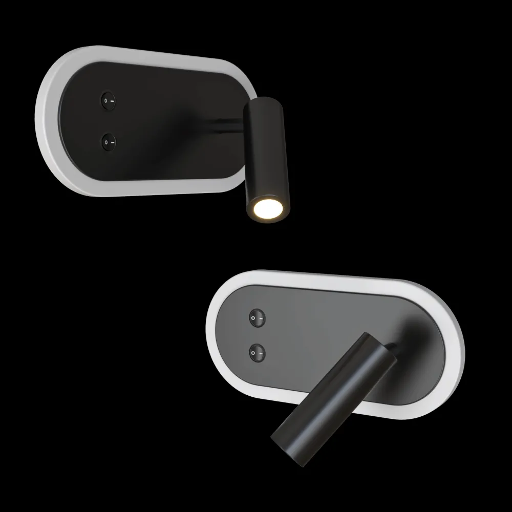 Candellux Lighting – Wall lamp LED reading  matte black 3ds Max