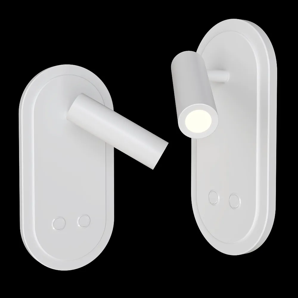 Candellux Lighting – Wall lamp LED reading white adjustable Miracle 22-76014 3ds Max