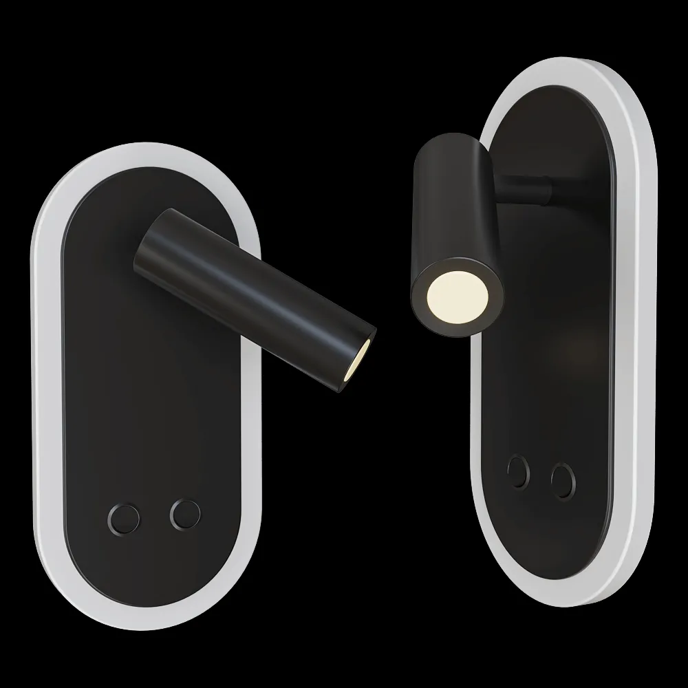 Candellux Lighting – Wall lamp matte black adjustable Miracle 22-75796 3ds Max