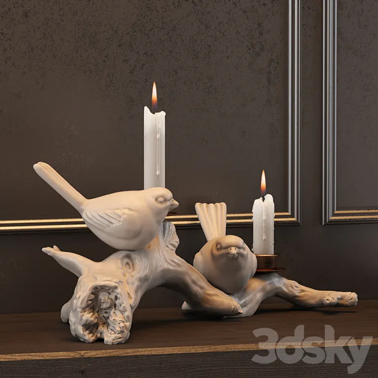 Candlestick 3DS Max