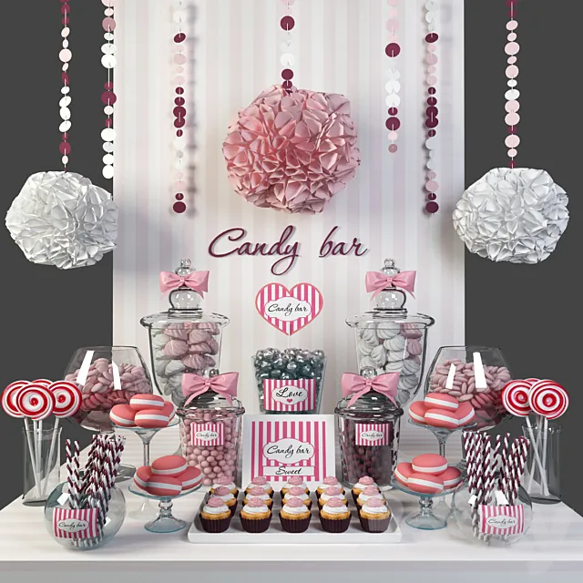 Candy bar v2 3ds Max