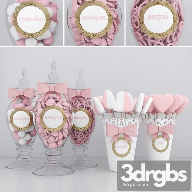 Candy jars 3dsmax Download