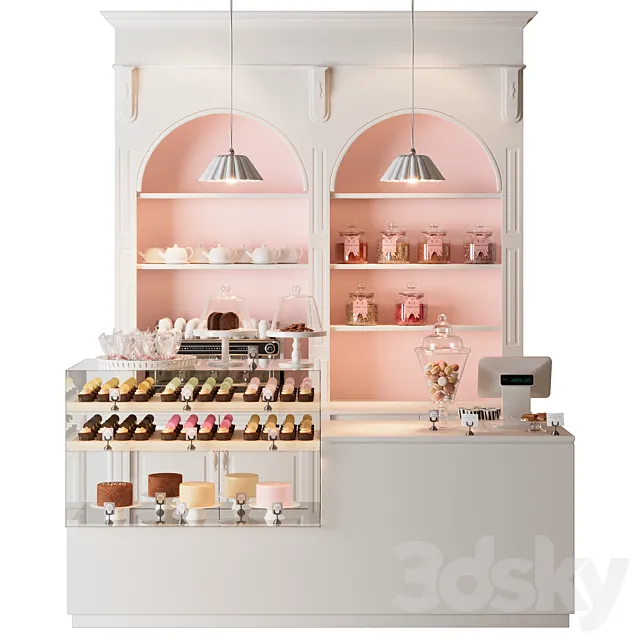 Candy store 3DS Max Model