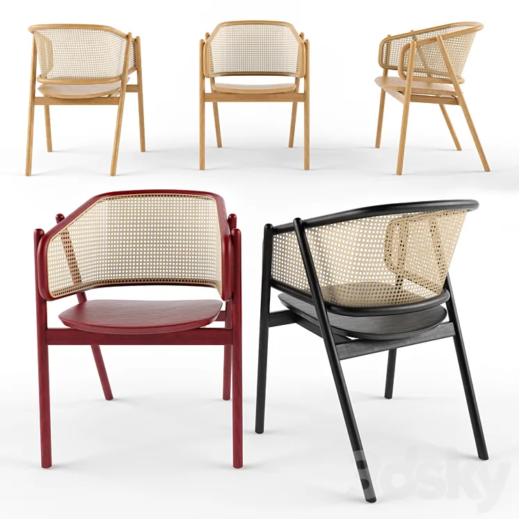 Cane Chair 01 By Cane Collection 3DS Max
