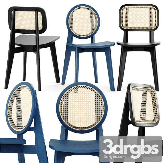 Cane chair – 01, cane chair – 02