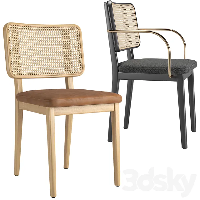Cane Chair 3DS Max Model