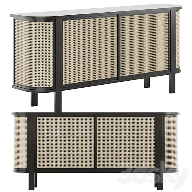 Cane console 01 3ds Max