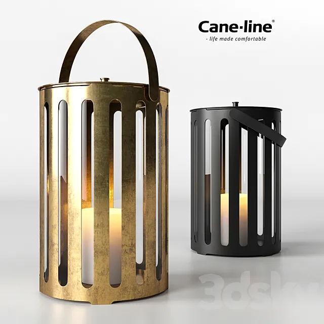 Cane-Line Lighttube Lantern Small 3DS Max Model