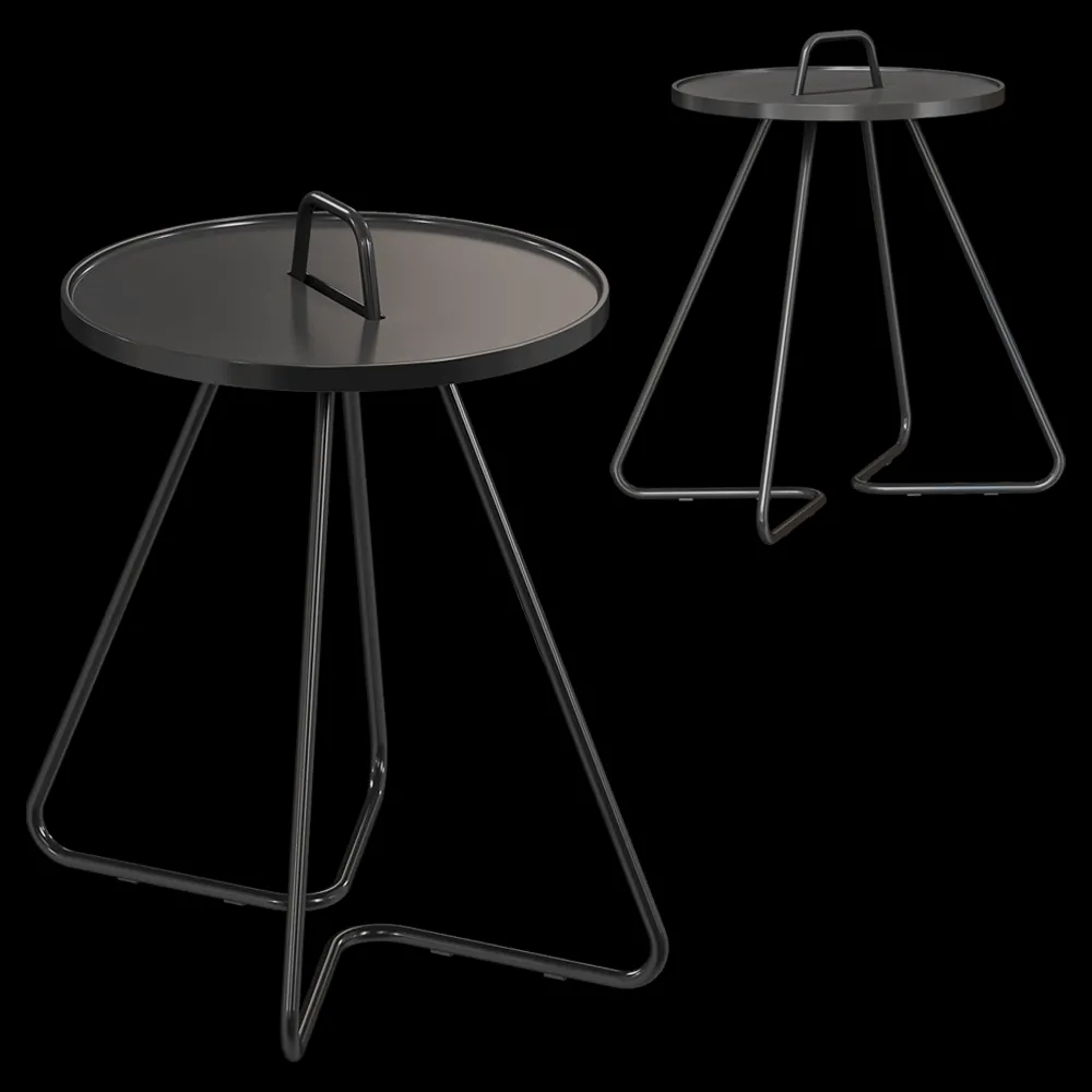 Cane-line  – Side table On-the-move 3ds Max