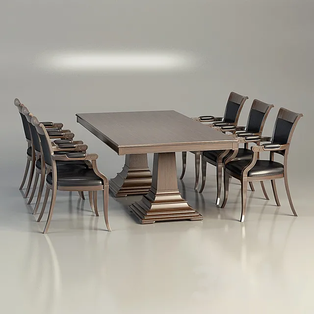 Canella table and chair 3DSMax File