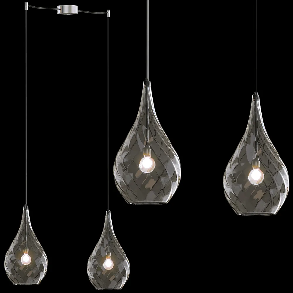 Cangini & Tucci – Ceiling lamp Lacrima 4 3ds Max