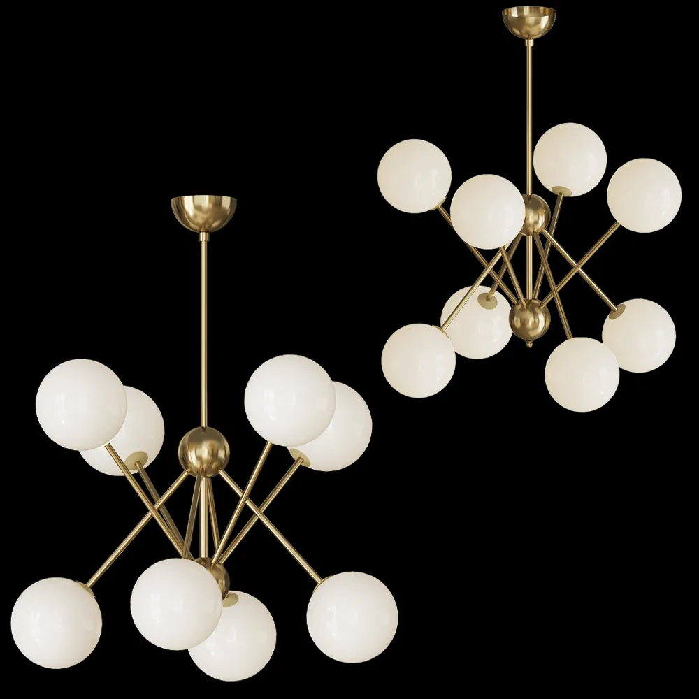 Cangini & Tucci – Ceiling lamp Scarlett 4 3ds Max