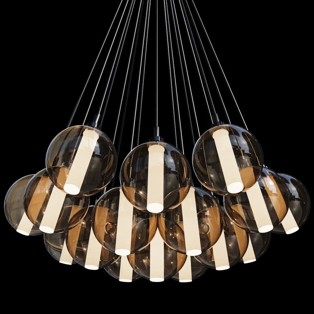 Cangini & Tucci – Pendant lamp Eclisse 1292.19L 3ds Max