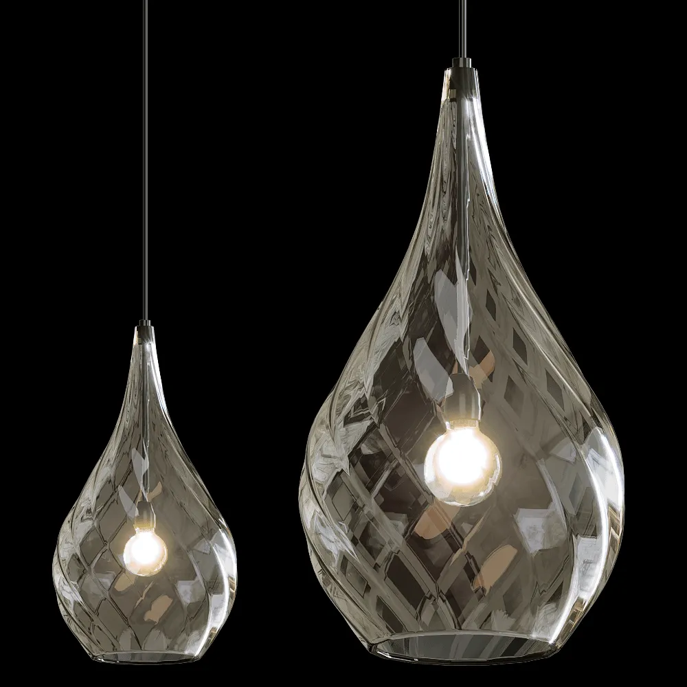 Cangini & Tucci – Pendant lamp LACRIMA 3ds Max