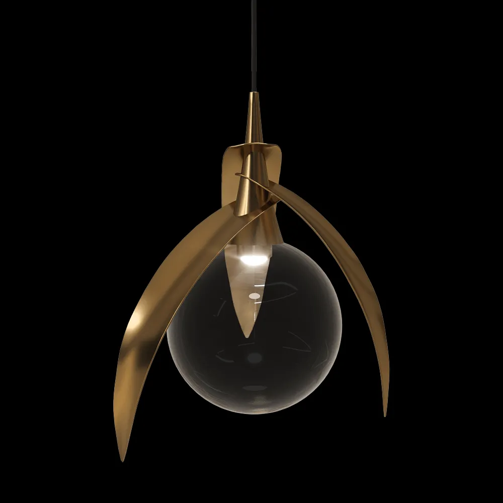 Cangini & Tucci – Pendant lamp Vegetal CALATHEA 3ds Max