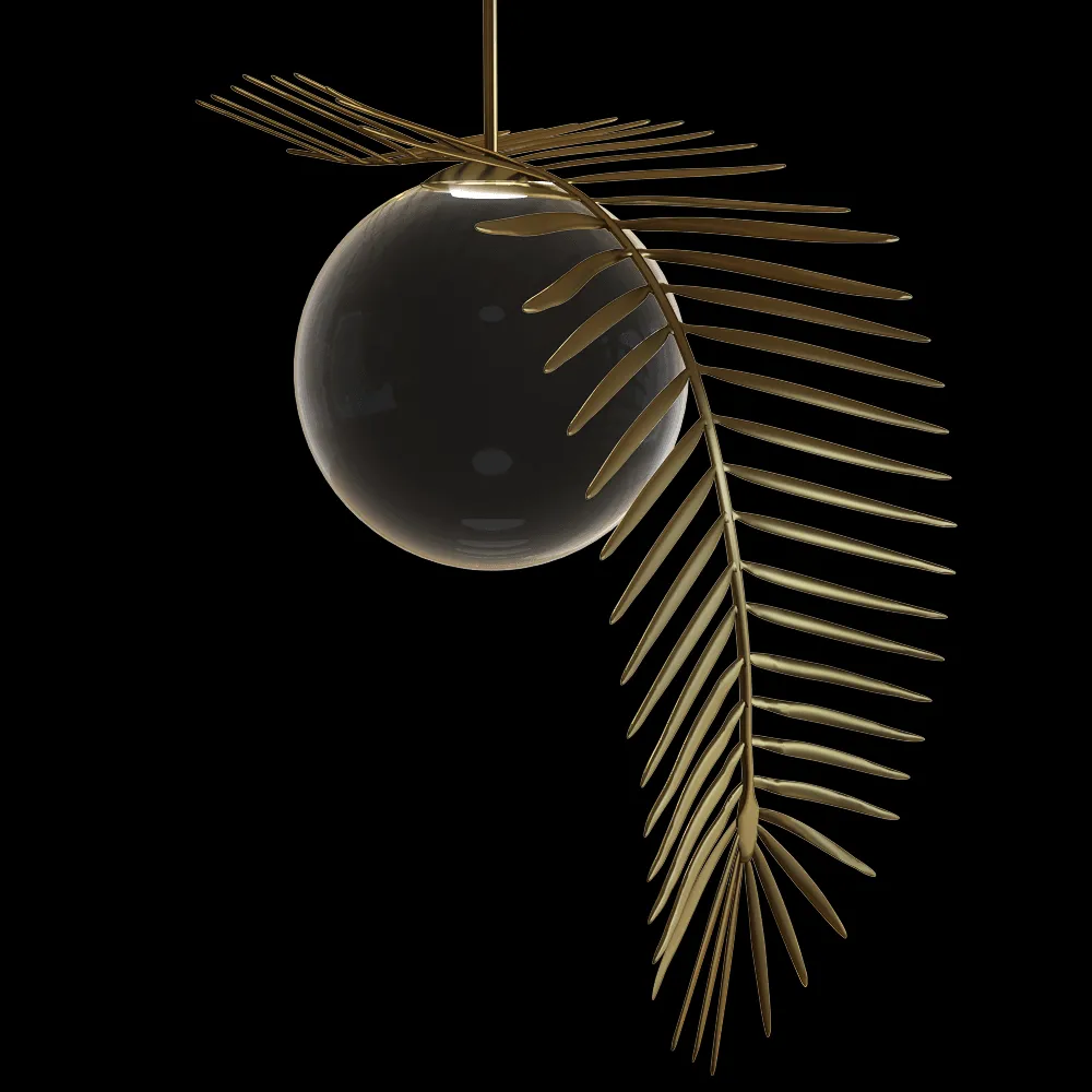 Cangini & Tucci – Pendnat lamp Vegetal PALMA 1604.1L 3ds Max
