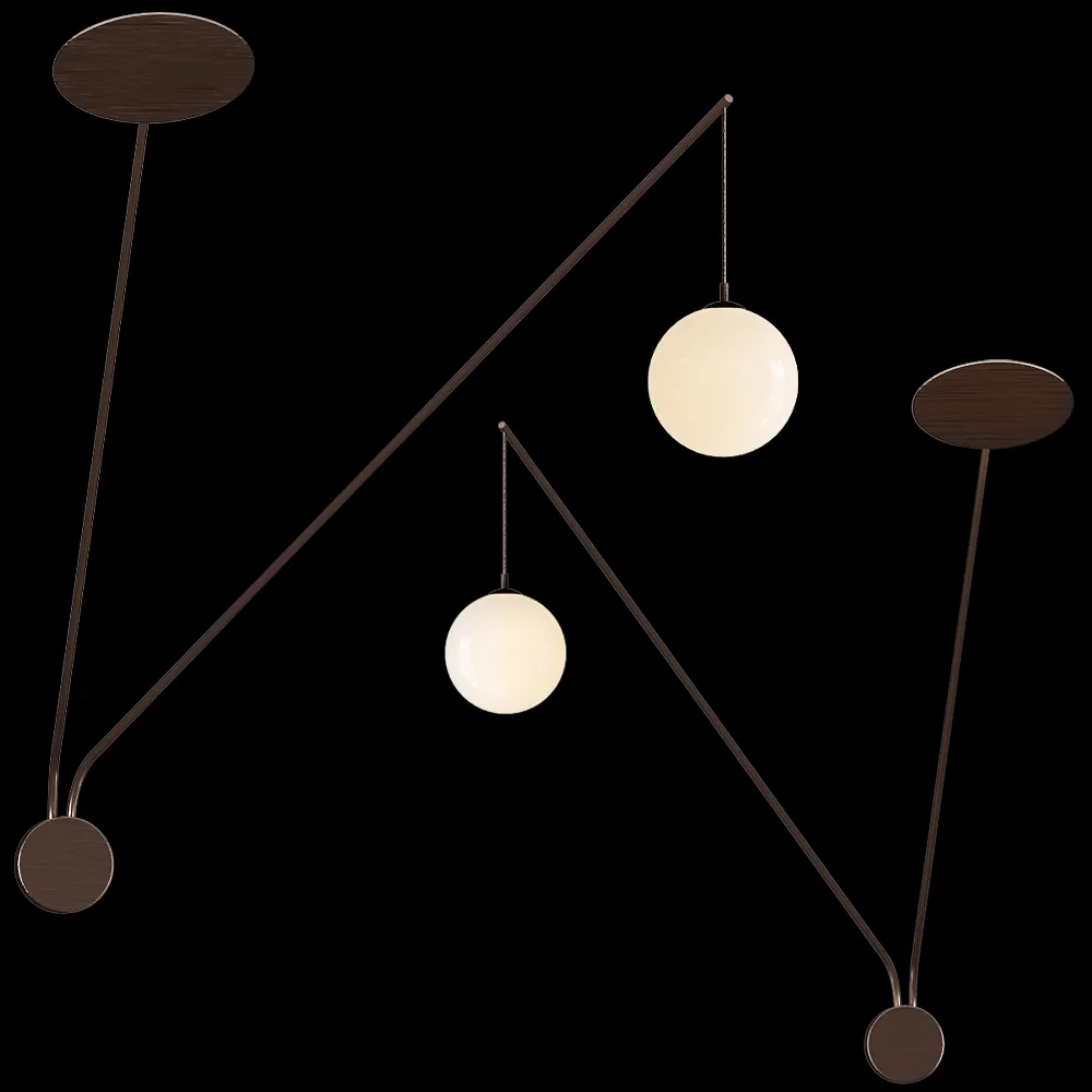 Cangini & Tucci – Wall lamp Scarlett 3 3ds Max