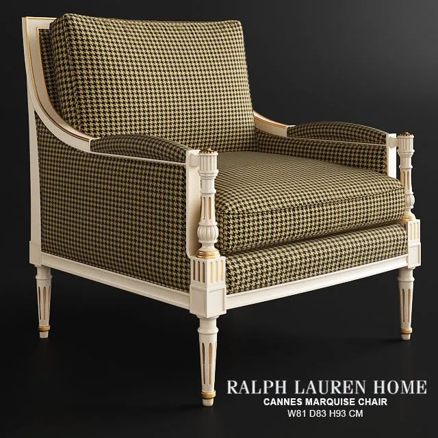 CANNES MARQUISE CHAIR 3dsMax Model