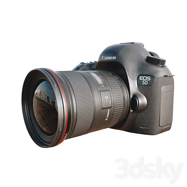 Canon EOS 5D Mark III Camera 3DSMax File