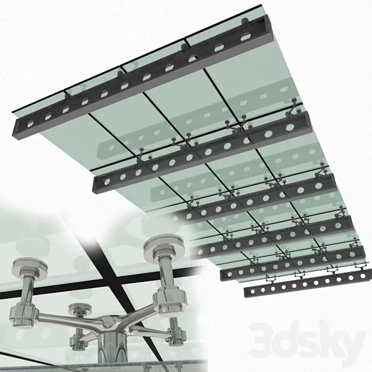 canopy awning 3DS Max