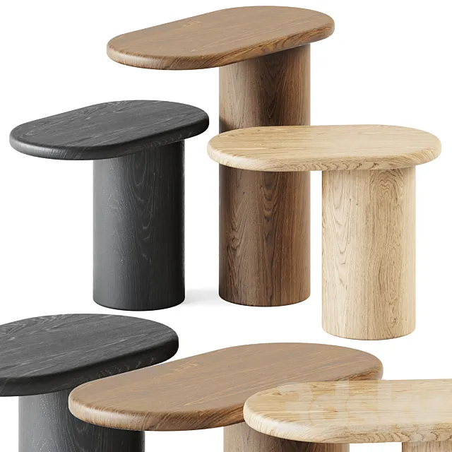 Cantilever L and S Side Table by Scapin Collezioni _ Side table 3ds Max