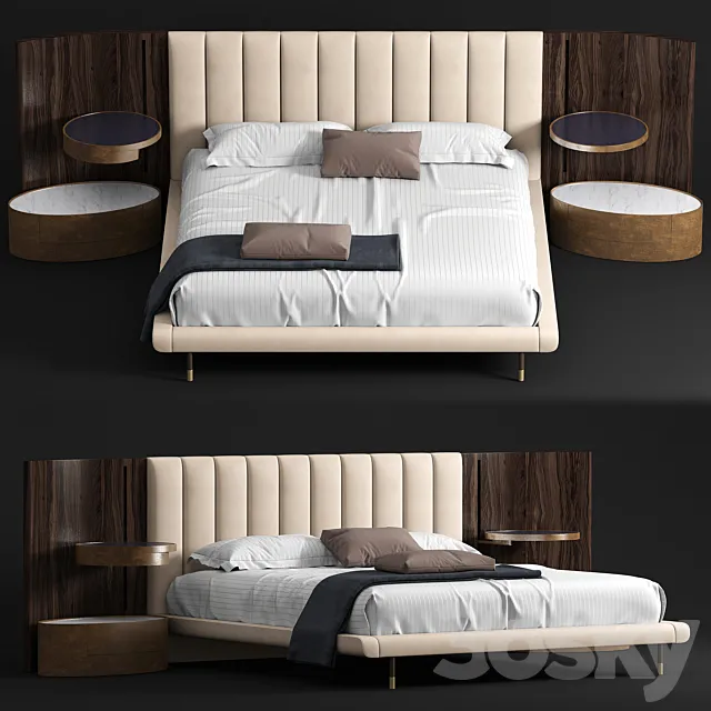Cantori mirage bed 3DSMax File