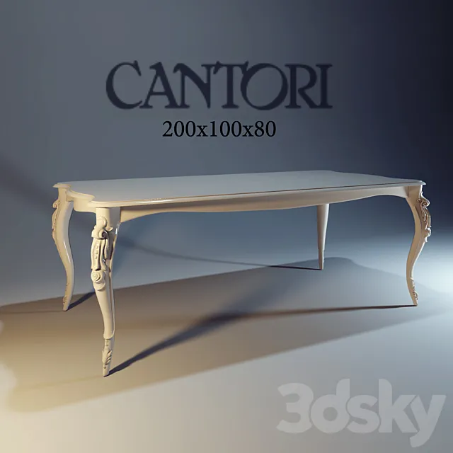 Cantori-table-Gregory madia 3DS Max Model