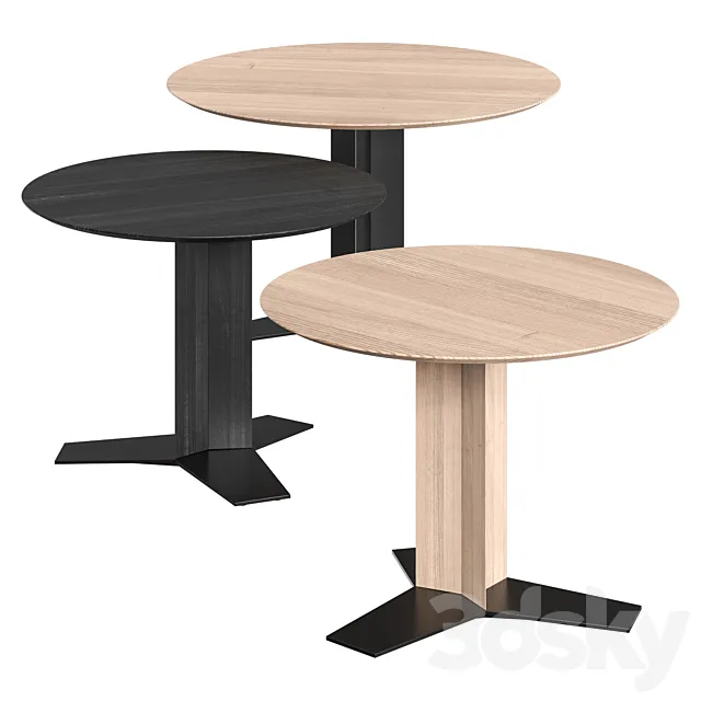 Capdell Tri-Star Coffee Tables 3DSMax File