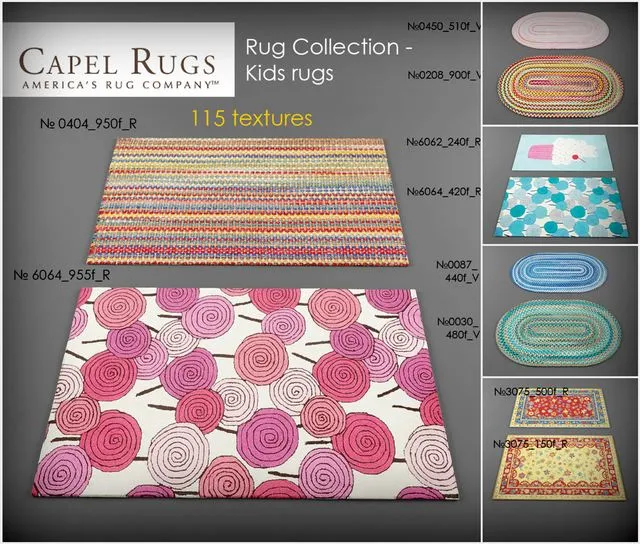 Capel Rugs 4 3dsMax Model