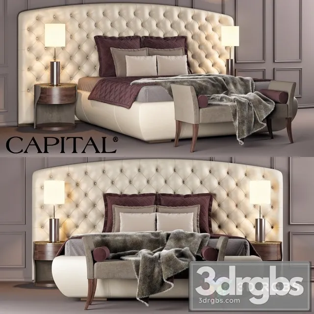 Capital Collection Bed Kesy Xl 3dsmax Download