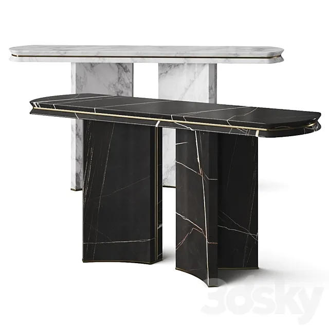 Capital Collection Ercole Console Tables 3DS Max Model