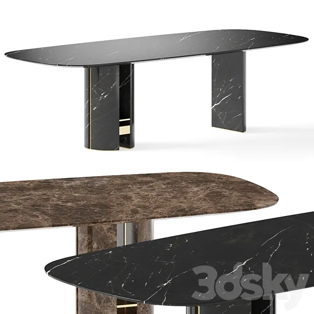 Capital Collection Ercole Dining Tables 3ds Max