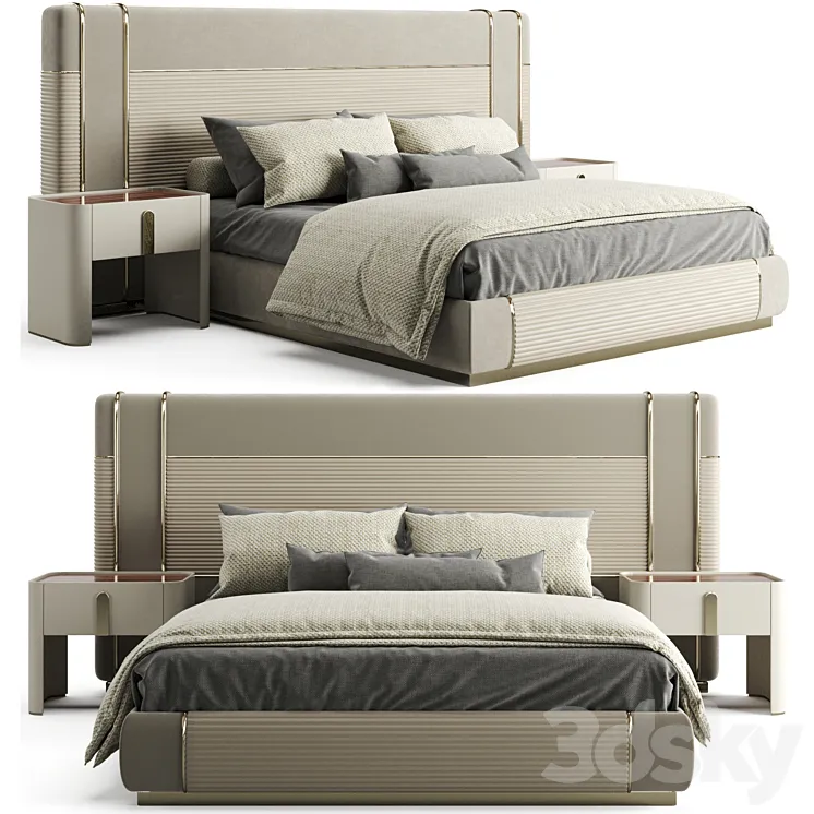 Capital Collection Frey Bed 3DS Max