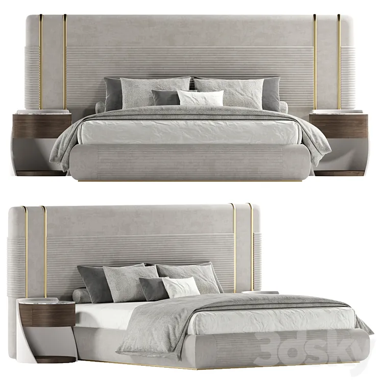 Capital Collection – Frey bed 3DS Max Model