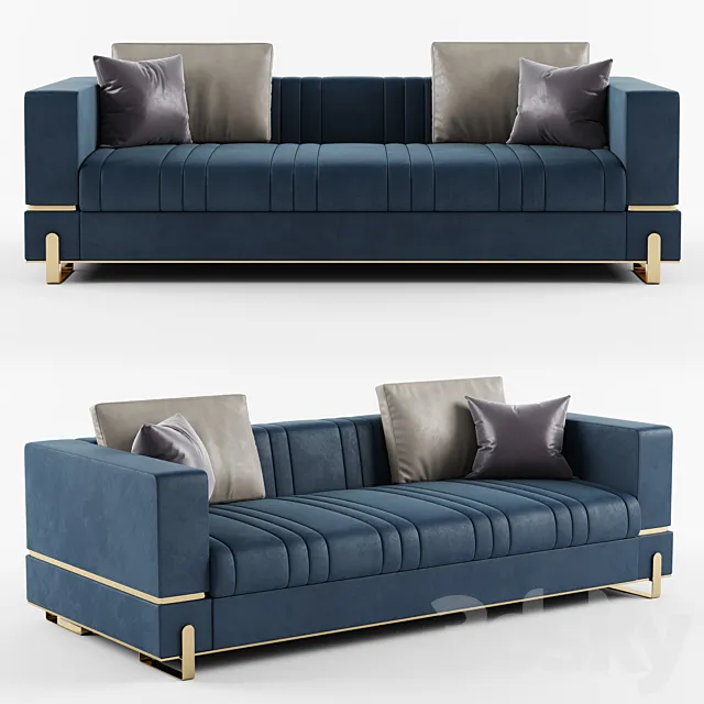 Capital Collection GRAND 2 seater sofa 3DSMax File