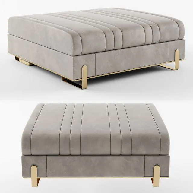 Capital Collection GRAND Pouf 3dsMax Model