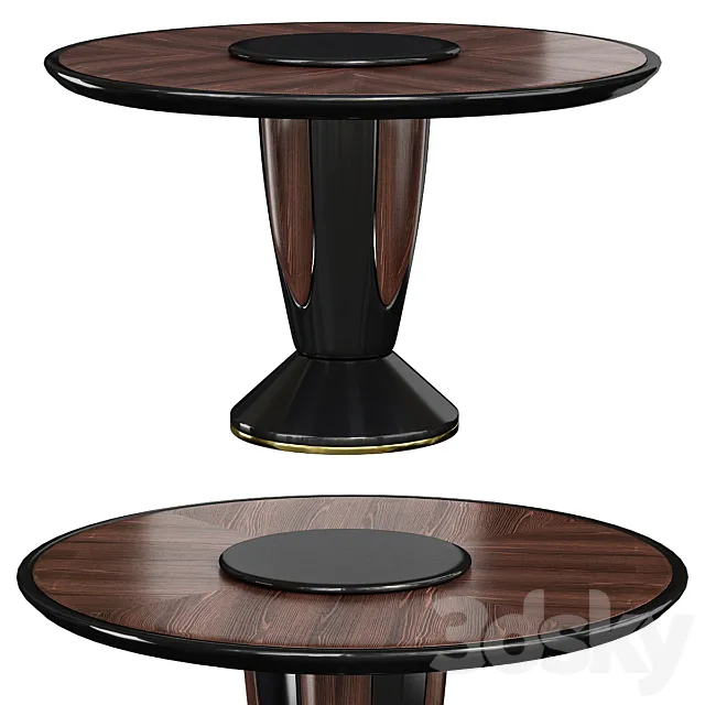 Capital Collection KONG Round wooden table 3DSMax File
