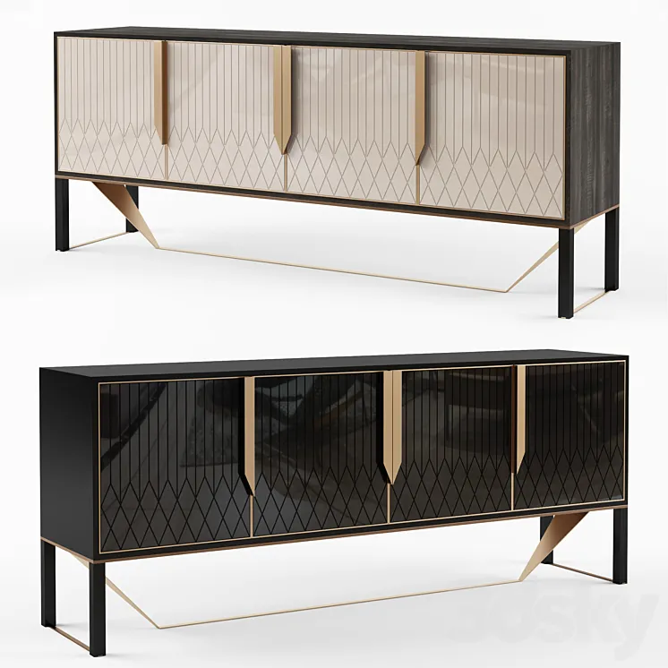 Capital Collection PRISMA Sideboard 3DS Max