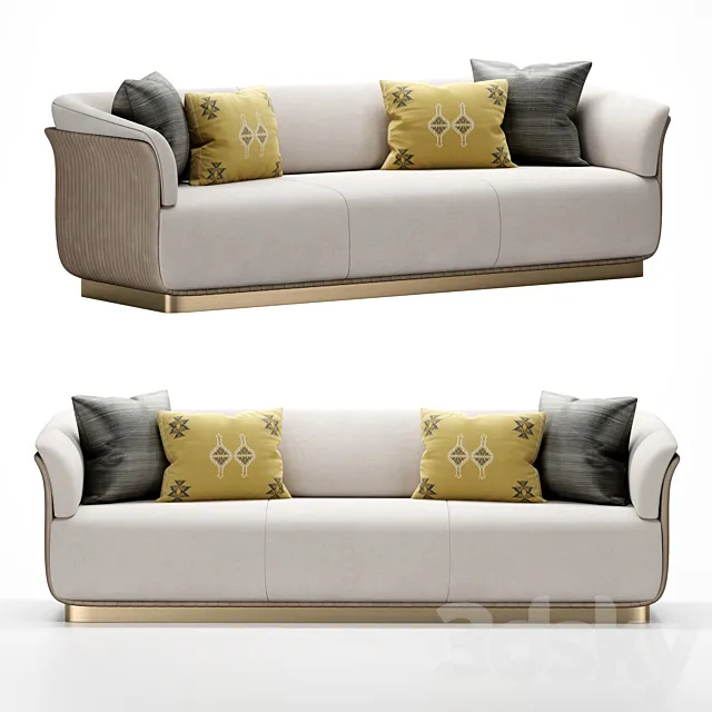 Capitol Collection_Allure Sofa 3ds Max