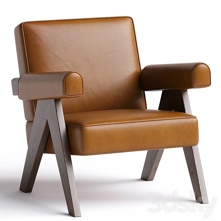 CAPITOL COMPLEX | Armchair by Cassina 3DS Max