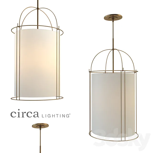 Capitol Narrow Lantern 3ds Max